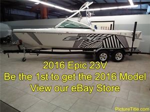 2016 Mastercraft Epic 23v