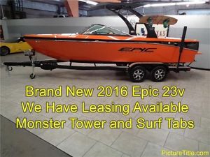 2016 Mastercraft Epic 23v