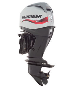 OUTBOARD MARINER 60 HP BOAT ENGINE 4 STROKE F60ELPT BFEFI, BIGFOOT GEARBOX