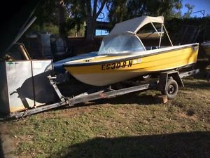 boat and trailer