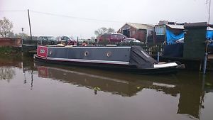 Rare Charlie Cox tug.1991 43ft "Zulu.aftrican themed narrowboat. Traditional ste