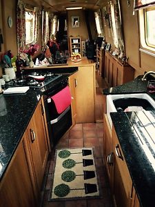 LIVEABOARD NARROWBOAT, JOHNATHAN WILSON SHELL, BESPOKE FIT OUT