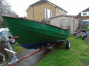 YORKSHIRE COBBLE/FIBRE GLASS/HONDA OUTBOARD