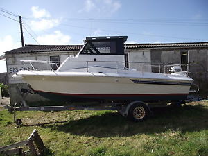 20ft 'Sport Craft' Fast Fishing Boat 90HP & 6HP outboards on HD 2 wheel trailer.