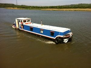 50ft X 8ft 6ins cruising live aboard barge widebeam narrowboat canal boat