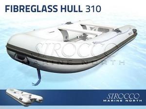 SIROCCO RIB Fibreglass 310 2015 RIGID INFLATABLE BOAT, NEW TENDER/DINGHY 3.1m