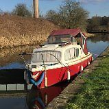 Canal Cruiser Fairline GRP 8 HP engine wigan lancashire