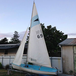 Corsair 15ft Yacht on registered trailer