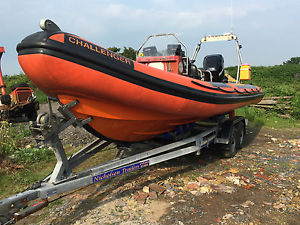 Tornado 6.5 dive rib boat