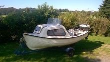 Fishing boat Orkney shetland type twin johnson engines spares repair lhd project