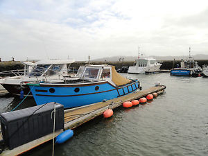 Colvic 21ft fishing boat  with inboard and outboard engines