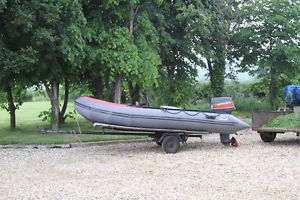 Inflatable Dinghy and Engine