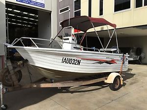 Quintrex Legend 475 Fishing Boat 2002 and Yamaya 60 HP FourStroke