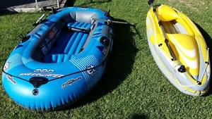 Inflatable dingy and kayak