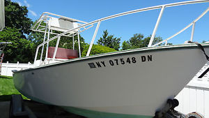 1972 Aquasport 22' Center Console Boat w/ Suzuki 140hp OB & Trailer Included