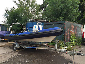 Cobra 5.5M Rib & Trailer (No Engine)