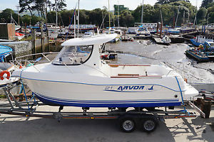 Arvor 210 sports fisher  pilothouse Nanni Turbo diesel