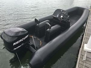 RIB 2013 (ONLY 30 HRS) 6.5 LEEWAY 90 OPTIMAX ON TRAILER