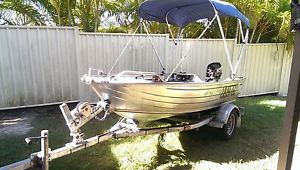 Clark 3.1m boat  + Mercury US 15hp