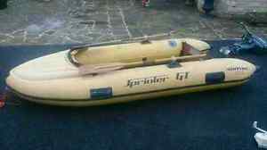 semperit sprinter GT inflatable Dinghy with 18HP outboard