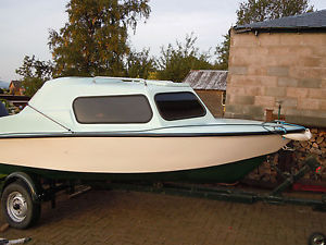 fishing / pleasure  boat cuddy 40hp outboard