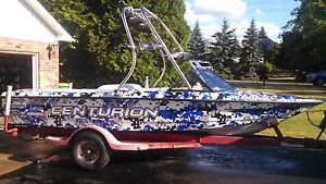 Ski Centurion Wakeboard / Ski Boat - Tower wrap, new motor