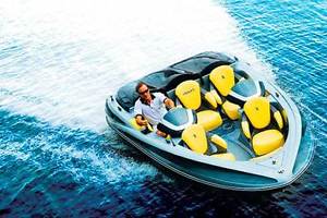 JET BOAT, 6 seats, Mercury V6 engine 200HP, 50MPH top speed