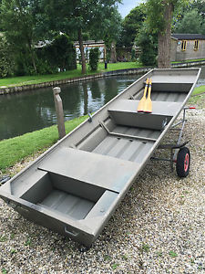 POLAR KRAFT J1243 12ft Fishing Punt with Yamaha Outboard