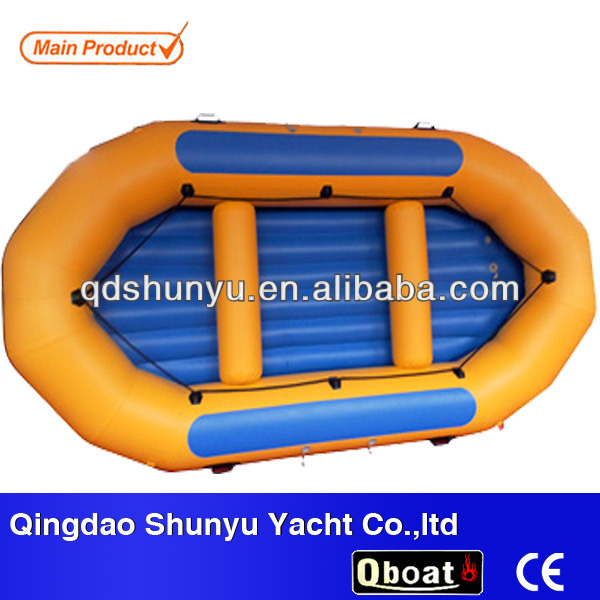 CE persons 12ft 1.8mm pvc inflatable raft for sale