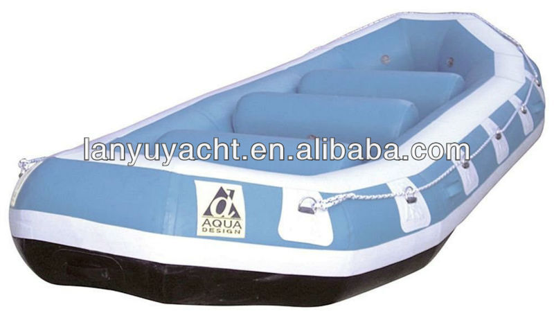 PVC river rafing boat