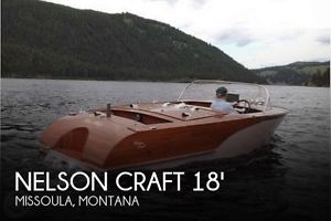 2012 Nelson Craft 18 Runabout