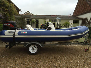 2007 Avon Rib Adventure, 50HP Tohatsu ,EZ Loader trailer, fully loaded, VGC