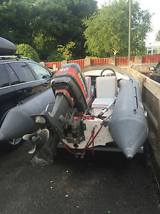 Avon Searider 4m Rib 40hp Mariner with Trailer