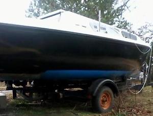 x sailboat strawler fishing and camping hunting blind with trailer will seperate