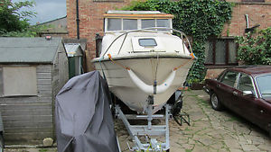 Shetland 610 cabin cruiser river boat