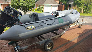 Avon Searider Rib and Mariner 40hp