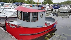 2013 Swift 17 Motor Boat. Designed on Tug Style. Unique cruiser built from plans