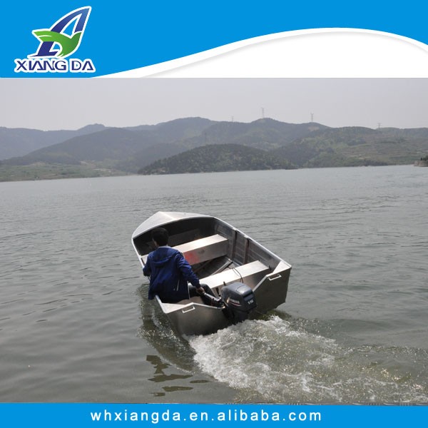 aluminum fishing rifting bait boat