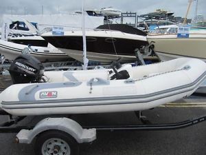 2007 Avon 310 RIB with new 20HP Mercury four stroke outboard with power trim