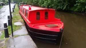 Narrowboat Canalboat Barge Liveaboard House Boat Day Cruiser Stern Steel Lister