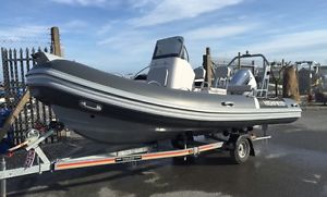 Highfield Ocean Master 500 rib 2015 Honda 80hp