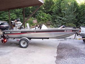 2004 bass tracker pro crappie 175 boat fishing boat aluminium mercury