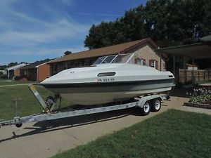 1987 Citation 19' Boat w/trailer