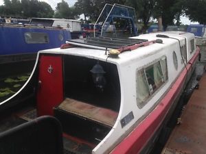 44ft narrowboat project liveaboard lister engine