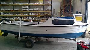 ORKNEY STYLE FISHING  DAY 2 BERTH CUDDY BOAT OUTBOARD 35 HP