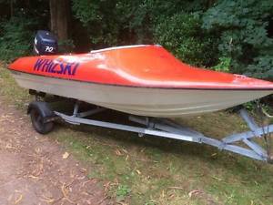 seagull 14ft speedboat 70hp