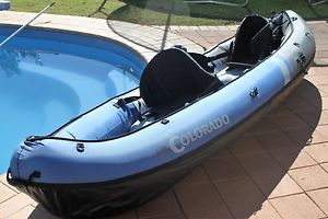 2 person inflatable Savylor Canoe, as new