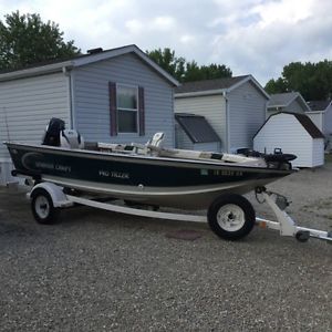 1999 SMOKER CRAFT 160 PRO TILLER