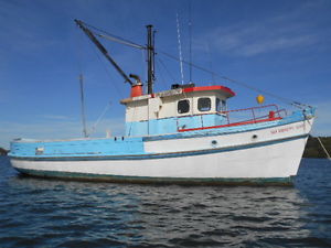 Trawler 50ft party boat fun Gardner Diesel (NoReserve sydney harbour ) wow!!!!!!