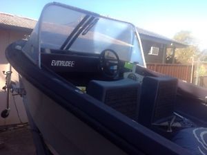 BOAT RUNABOUT 4 m with trailer